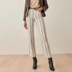 Reformation Mod High Rise Straight Jeans